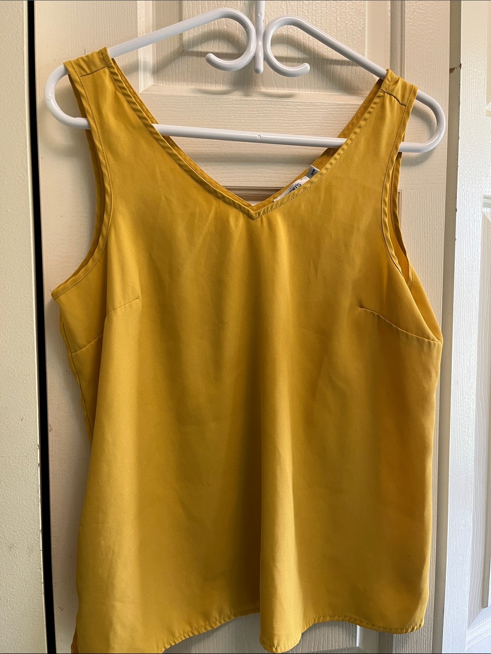 Ricki's Mustard Yellow V-Neck Sleeveless Camisole